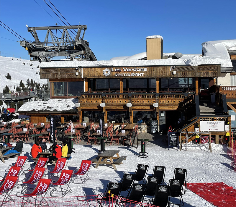 Restaurant Les Verdons à Courchevel