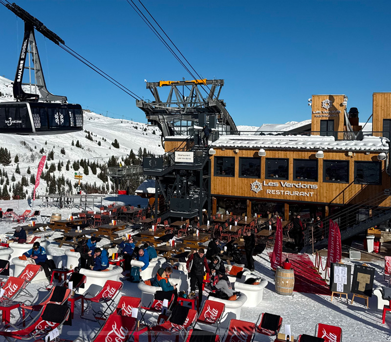 Restaurant Les Verdons à Courchevel